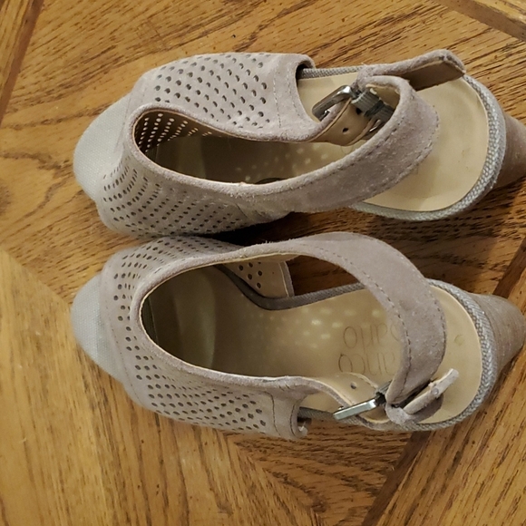 Franco Sarto Mandi 2 Block Heel Sz 8 - Picture 5 of 7